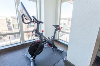 Portola at southglenn apartments high-end speed bike